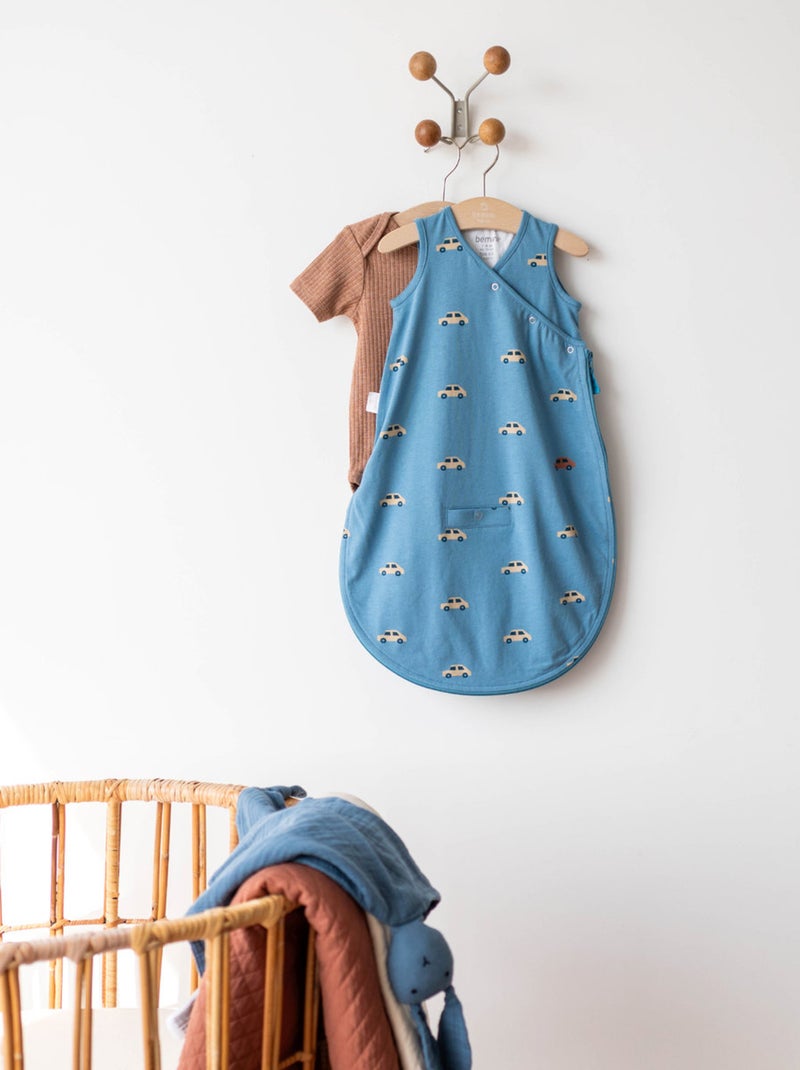 Bemini Gigoteuse sans manches Jersey d’été Turquoise - Kiabi