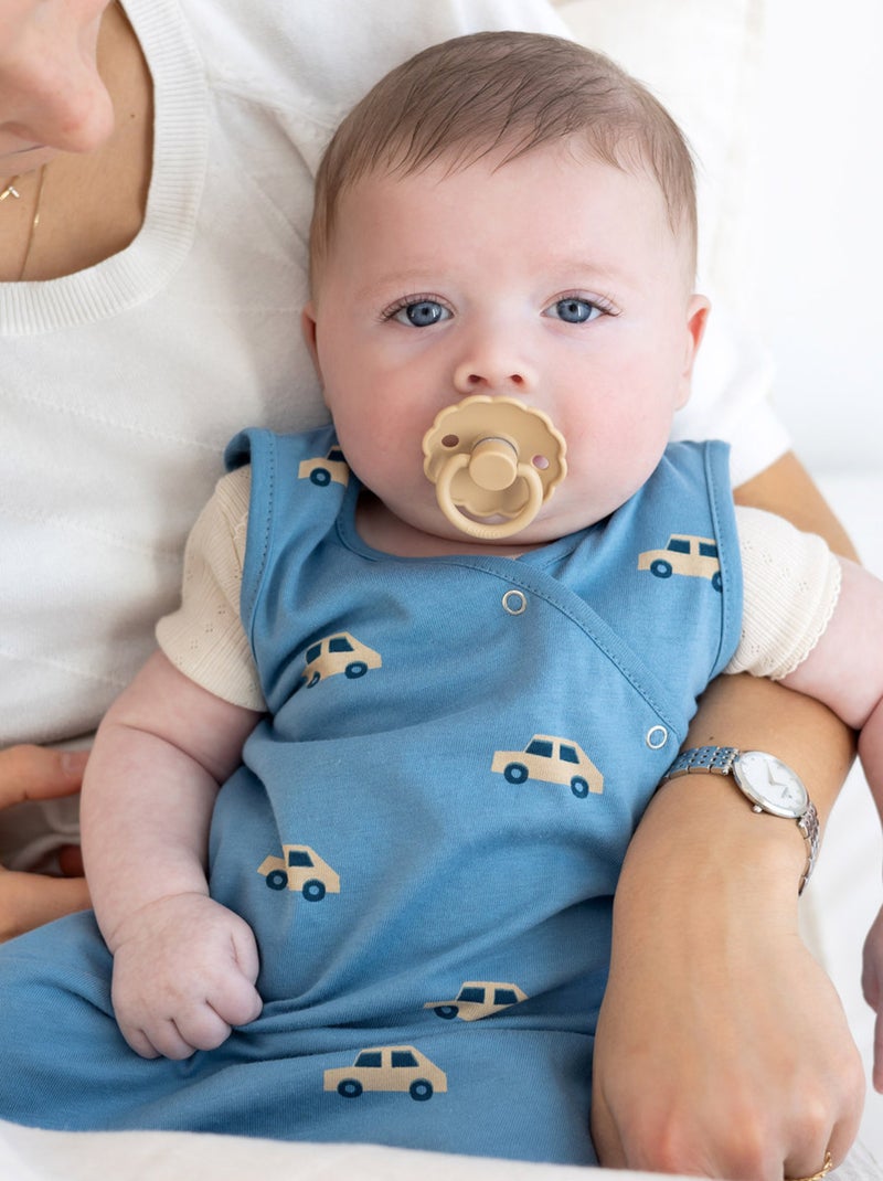 Bemini Gigoteuse sans manches Jersey d’été Turquoise - Kiabi