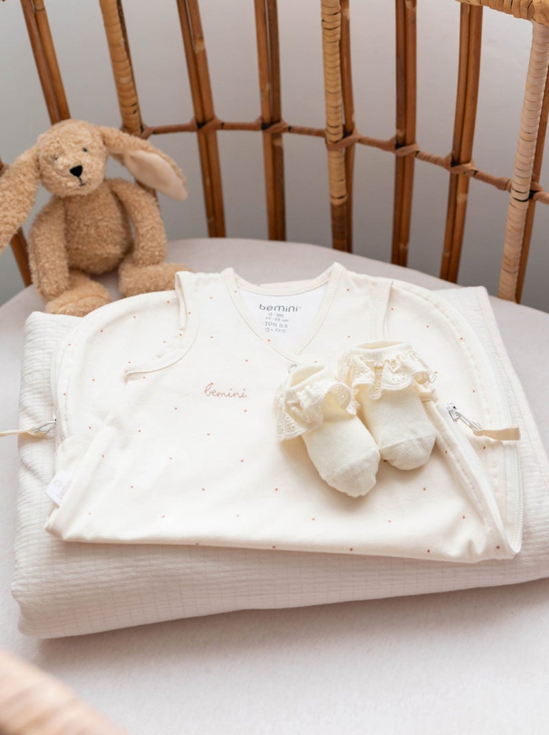 Bemini Gigoteuse sans manches Jersey Ecru - Kiabi