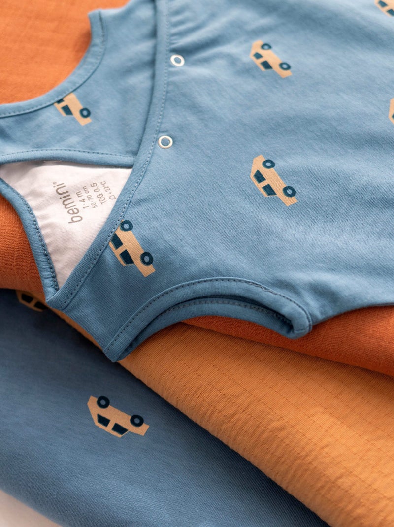 Bemini Gigoteuse sans manches Jersey Turquoise - Kiabi