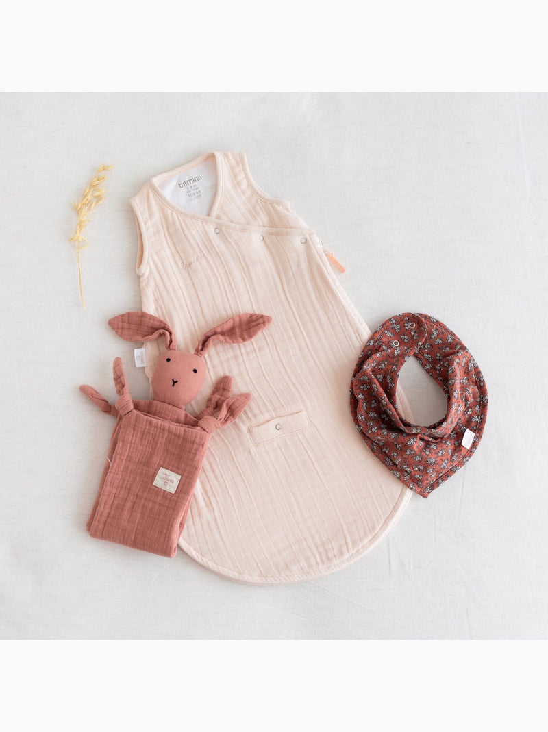 Bemini Gigoteuse sans manches swaddle Rose pastel - Kiabi