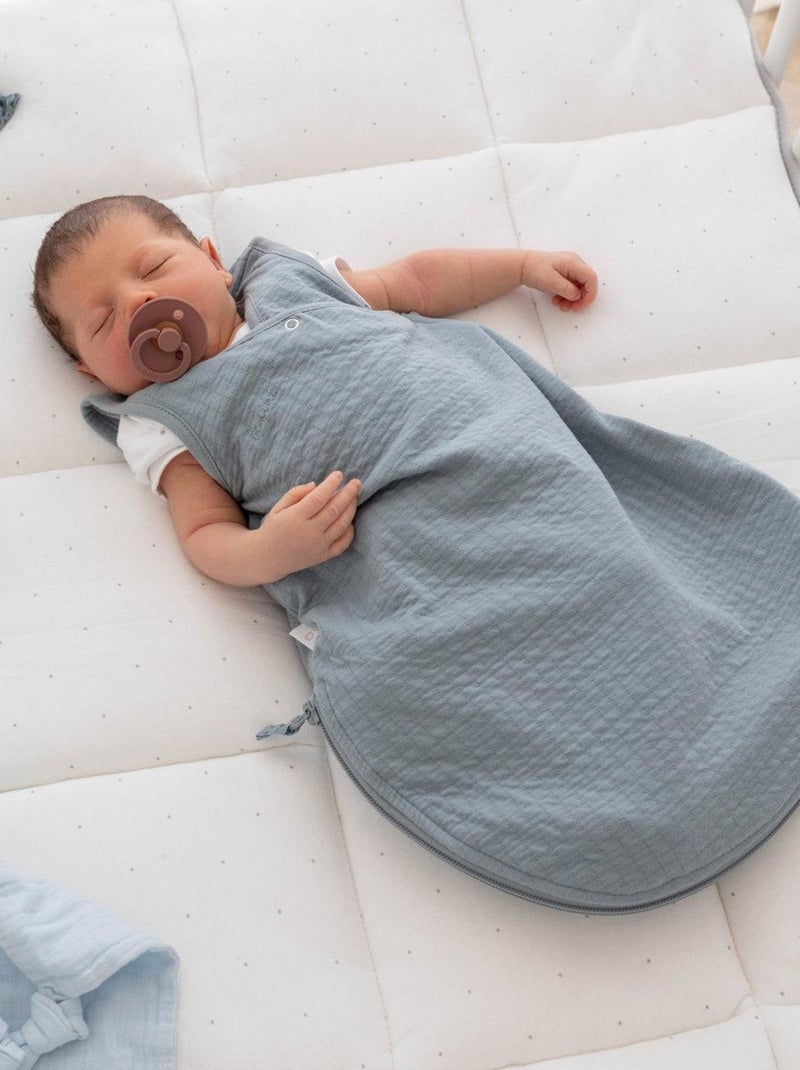 Bemini Gigoteuse sans manches Tetra Jersey Bleu foncé - Kiabi