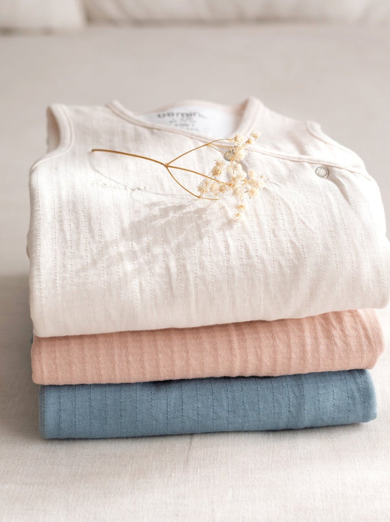 Bemini Gigoteuse sans manches Tetra Jersey Rose clair - Kiabi