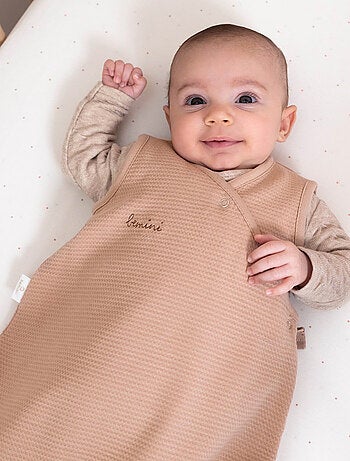 Bemini Gigoteuse sans manches Waffle bio