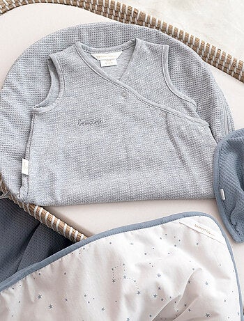 Bemini Gigoteuse sans manches Waffle bio