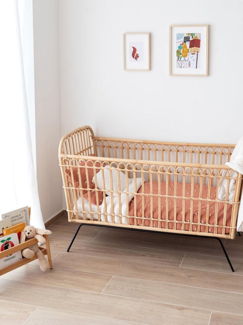 Bemini Housse de couette lit Jersey et jersey Beige foncé - Kiabi