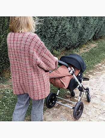 Bemini Nid d'ange BISIDE ouatiné Pady jersey et teddy