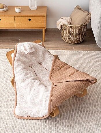 Bemini Nid d'ange BISIDE ouatiné Pady quilted et teddy