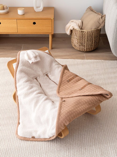 Bemini Nid d'ange BISIDE ouatiné Pady quilted et teddy - Kiabi