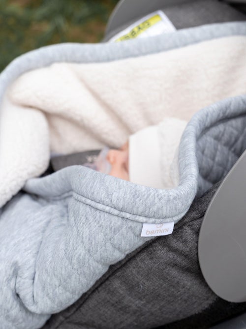 Bemini Nid d'ange BISIDE ouatiné Pady quilted et teddy - Kiabi