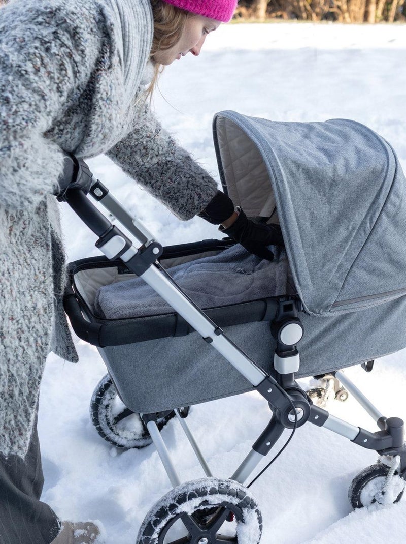 Bemini Nid d'ange BISIDE ouatiné Pady softy et jersey Gris - Kiabi