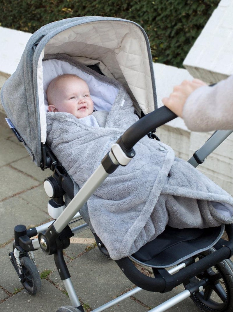 Bemini Nid d'ange BISIDE ouatiné Pady softy et jersey Gris - Kiabi