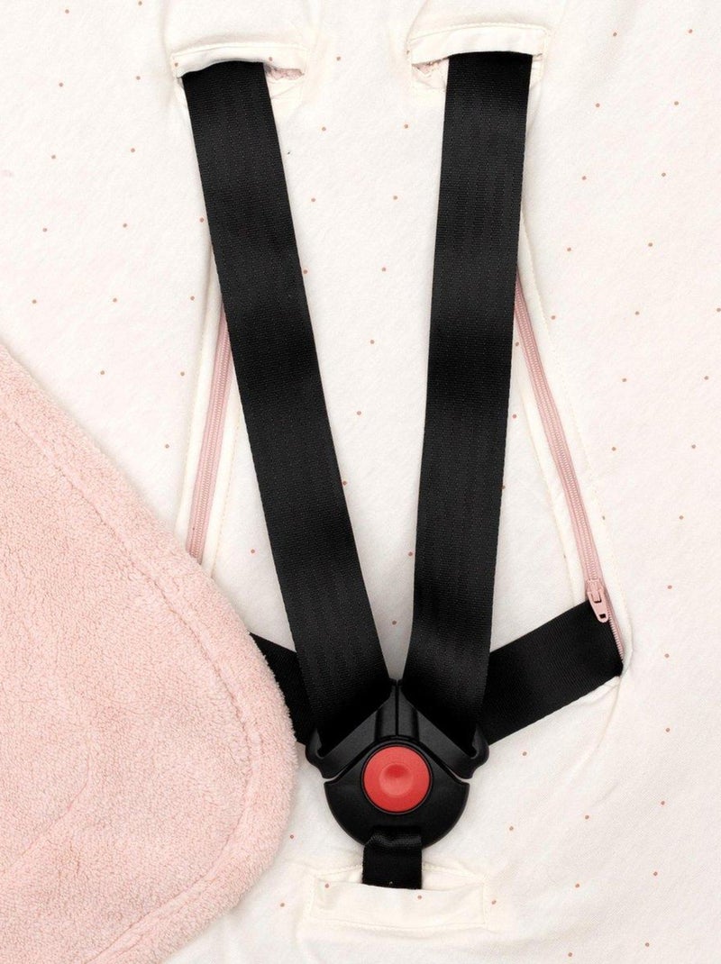 Bemini Nid d'ange BISIDE ouatiné Pady softy et jersey Rose clair - Kiabi