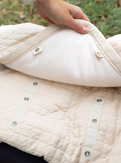 Bemini Nid d'ange BISIDE ouatiné Quilted et pady jersey - Kiabi