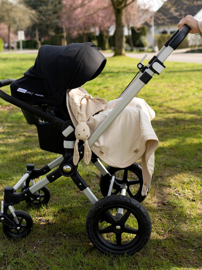 Bemini Nid d'ange BISIDE Quilted et Jersey Beige coquille - Kiabi