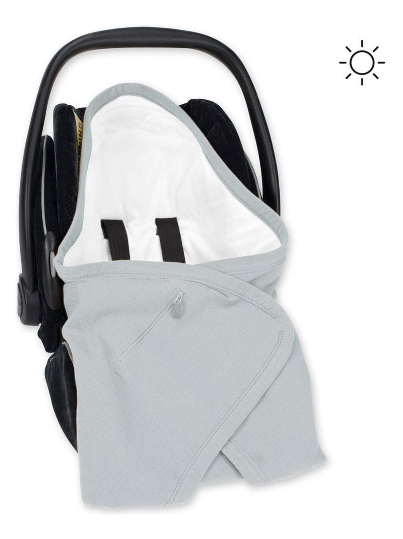 Bemini Nid d'ange BISIDE Tetra jersey et terry Gris - Kiabi