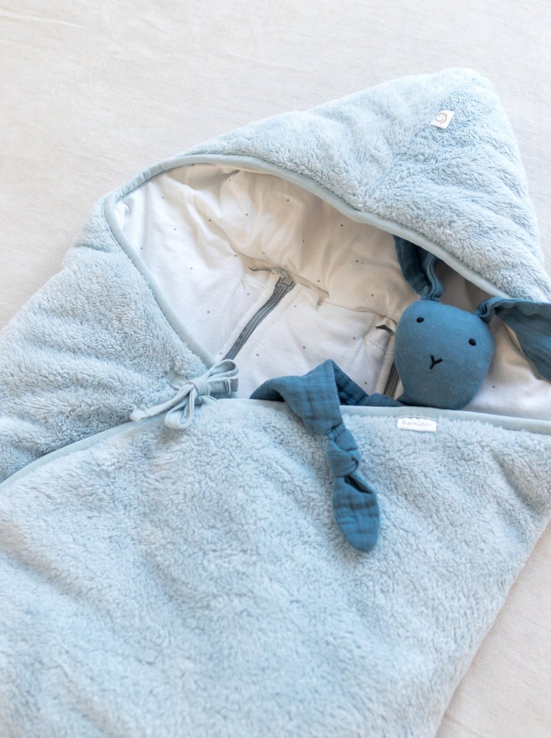 Bemini Nid d'ange doublé Pady softy et jersey Bleu clair - Kiabi