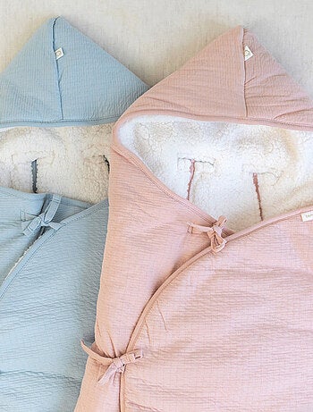 Bemini Nid d'ange doublé Pady tetra jersey et teddy