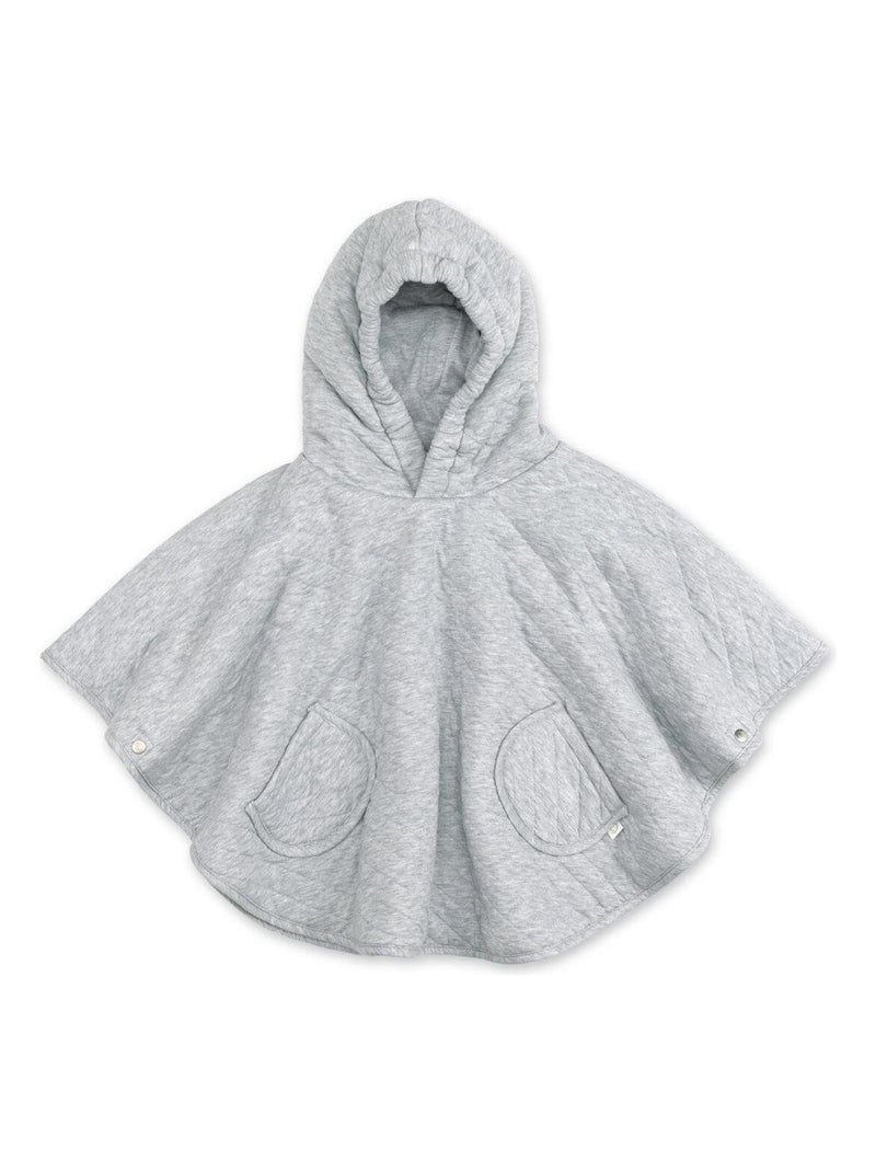 Bemini Poncho de voyage Pady Quilted et jersey Gris chiné - Kiabi