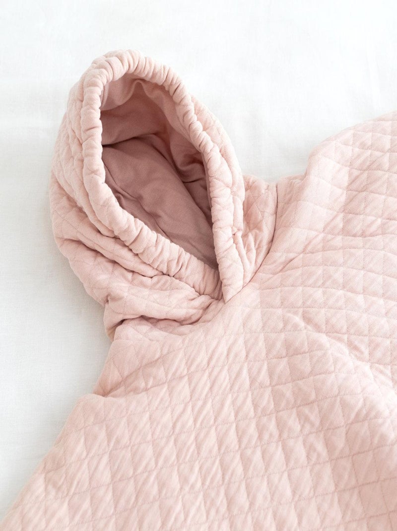 Bemini Poncho de voyage Pady Quilted et jersey Rose clair - Kiabi