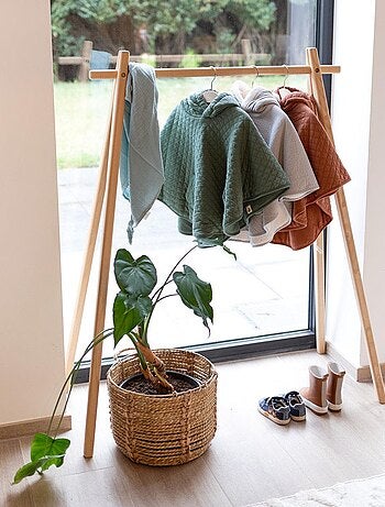 Bemini Poncho de voyage Pady Quilted et jersey