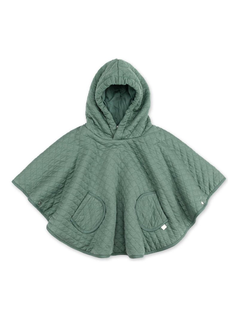 Bemini Poncho de voyage Pady Quilted et jersey Vert - Kiabi