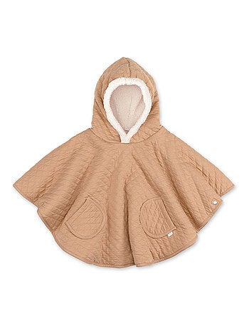 Bemini Poncho de voyage Pady quilted et teddy