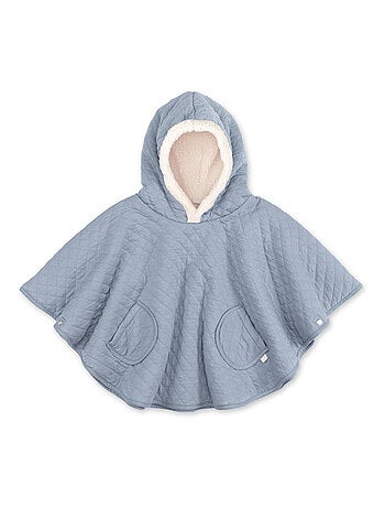 Bemini Poncho de voyage Pady quilted et teddy