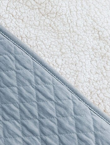 Bemini Poncho de voyage Pady quilted et teddy