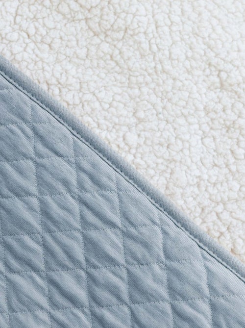 Bemini Poncho de voyage Pady quilted et teddy - Kiabi