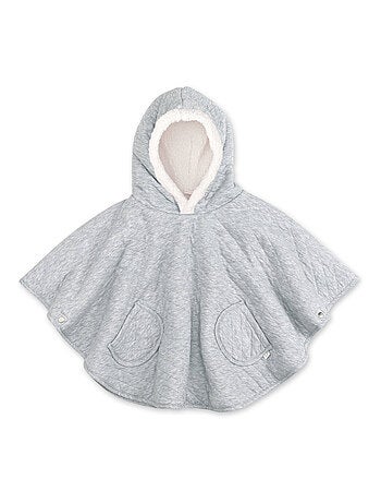 Bemini Poncho de voyage Pady quilted et teddy