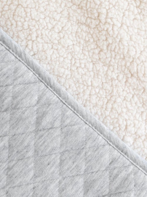 Bemini Poncho de voyage Pady quilted et teddy - Kiabi