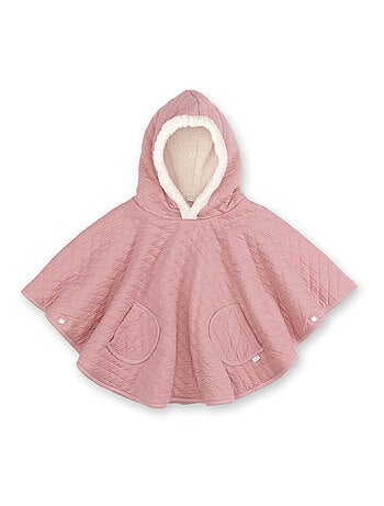 Bemini Poncho de voyage Pady quilted et teddy