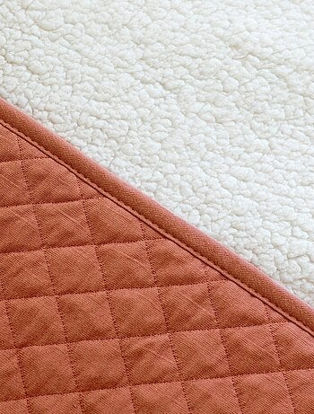 Bemini Poncho de voyage Pady quilted et teddy