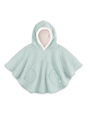 Bemini Poncho de voyage Pady quilted et teddy