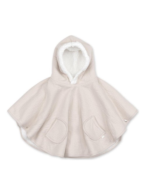 Bemini Poncho de voyage Pady tetra jersey et teddy - Kiabi