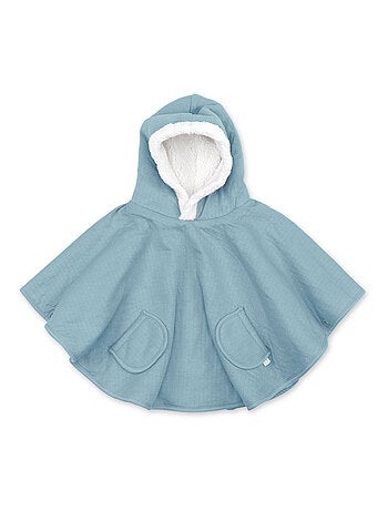 Bemini Poncho de voyage Pady tetra jersey et teddy