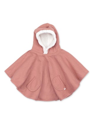 Bemini Poncho de voyage Pady tetra jersey et teddy