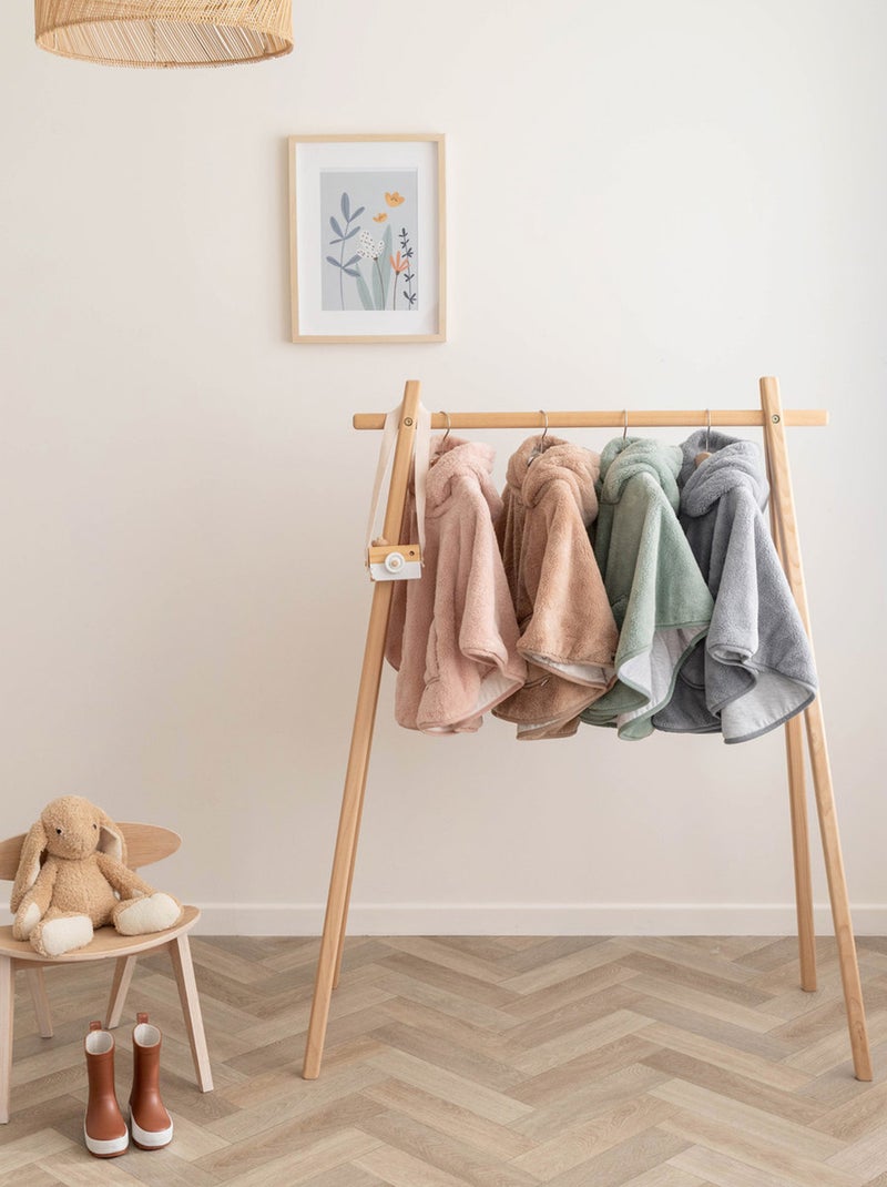 Bemini Poncho de voyage Softy et jersey Gris - Kiabi