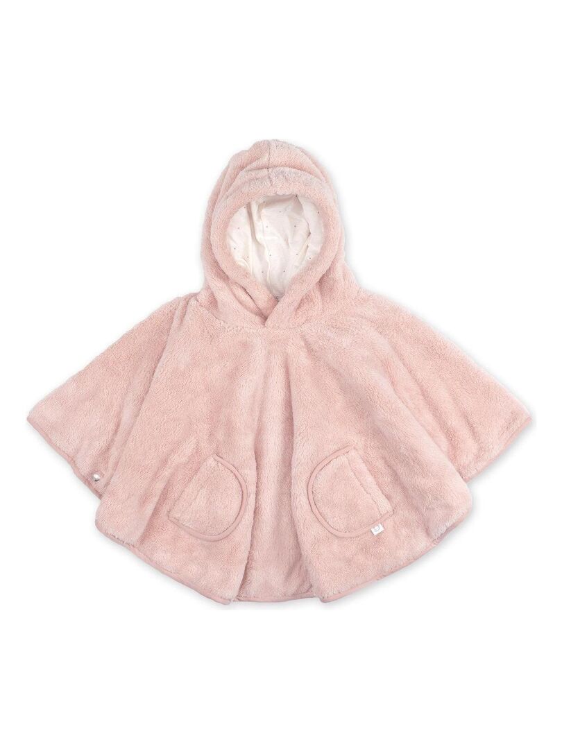 Bemini Poncho de voyage Softy et jersey Rose clair - Kiabi