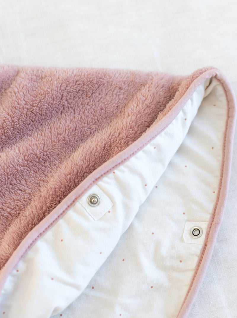 Bemini Poncho de voyage Softy et jersey Rose foncé - Kiabi