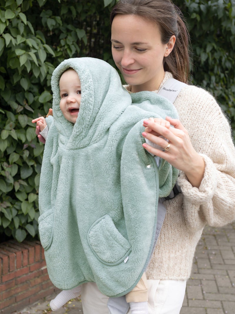 Bemini Poncho de voyage Softy et jersey Vert chèvrefeuille - Kiabi