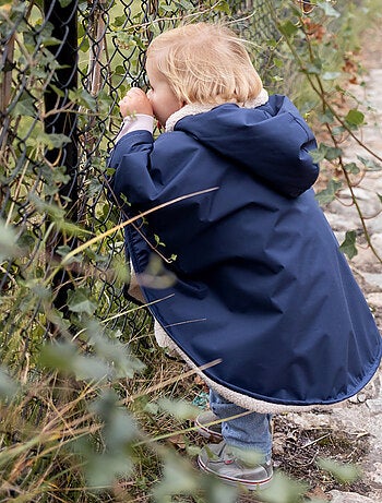 Bemini Poncho de voyage Waterproof et teddy