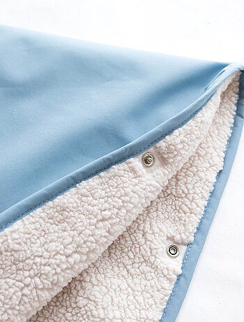 Bemini Poncho de voyage Waterproof et teddy