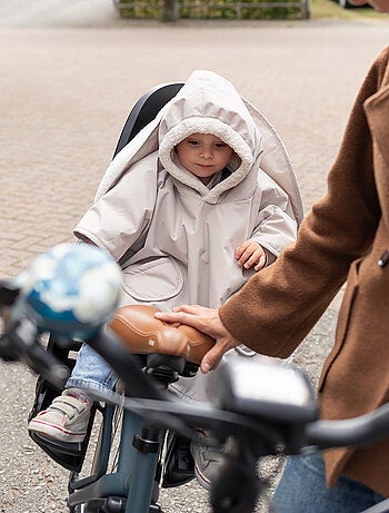 Bemini Poncho de voyage Waterproof et teddy