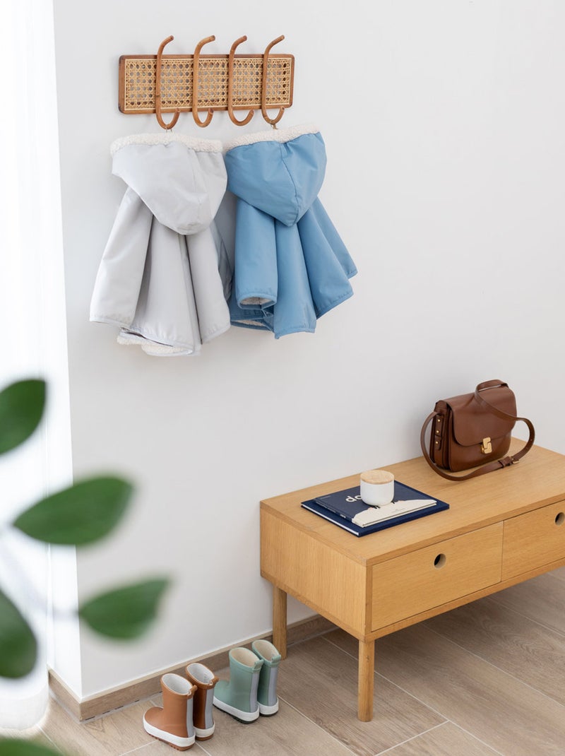 Bemini Poncho de voyage Waterproof et teddy Gris - Kiabi