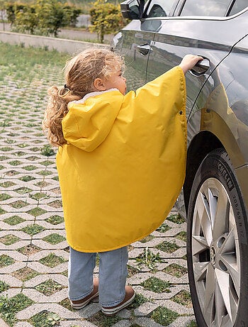 Bemini Poncho de voyage Waterproof et teddy