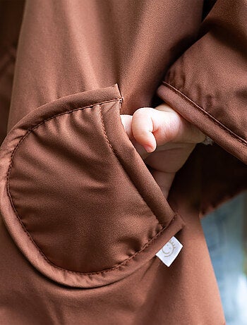 Bemini Poncho de voyage Waterproof et teddy