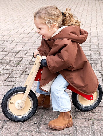 Bemini Poncho de voyage Waterproof et teddy
