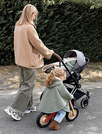 Bemini Poncho de voyage Waterproof et teddy